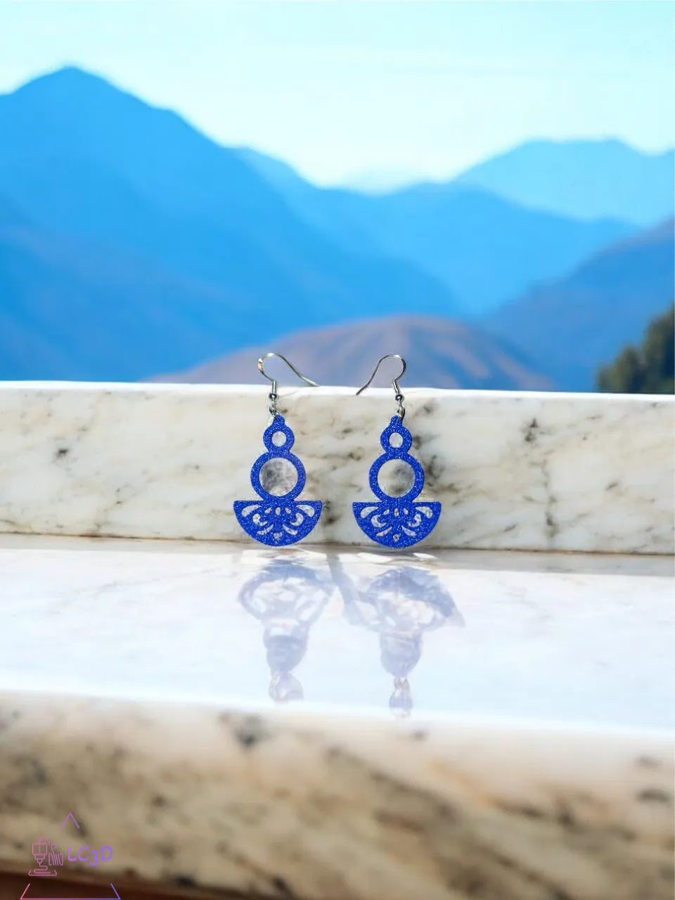 Boucles d'oreilles élégantes - Bijoux Print