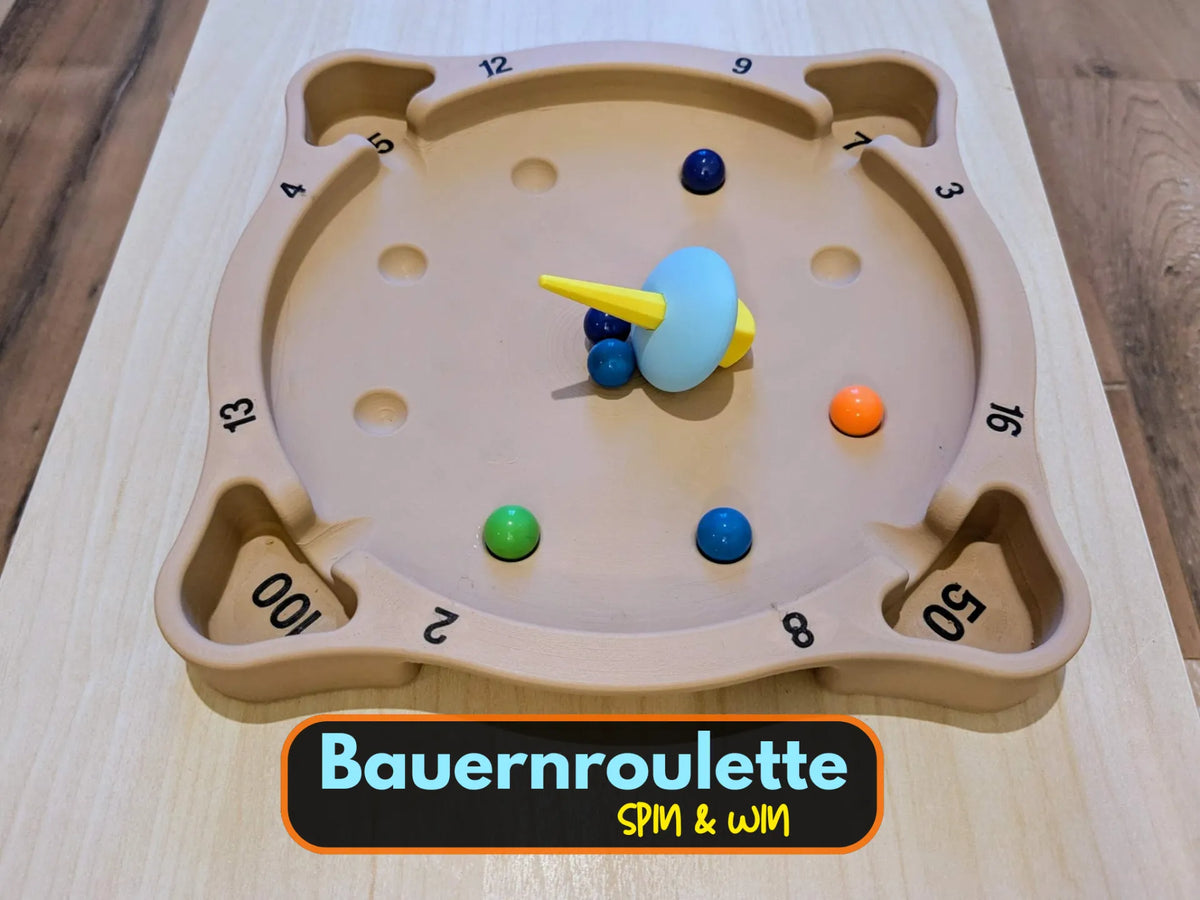 Jeu de toupie Bauernroulette/Virolon - Jeux Print