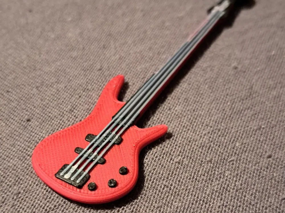 Porte-clés basse - Music Print