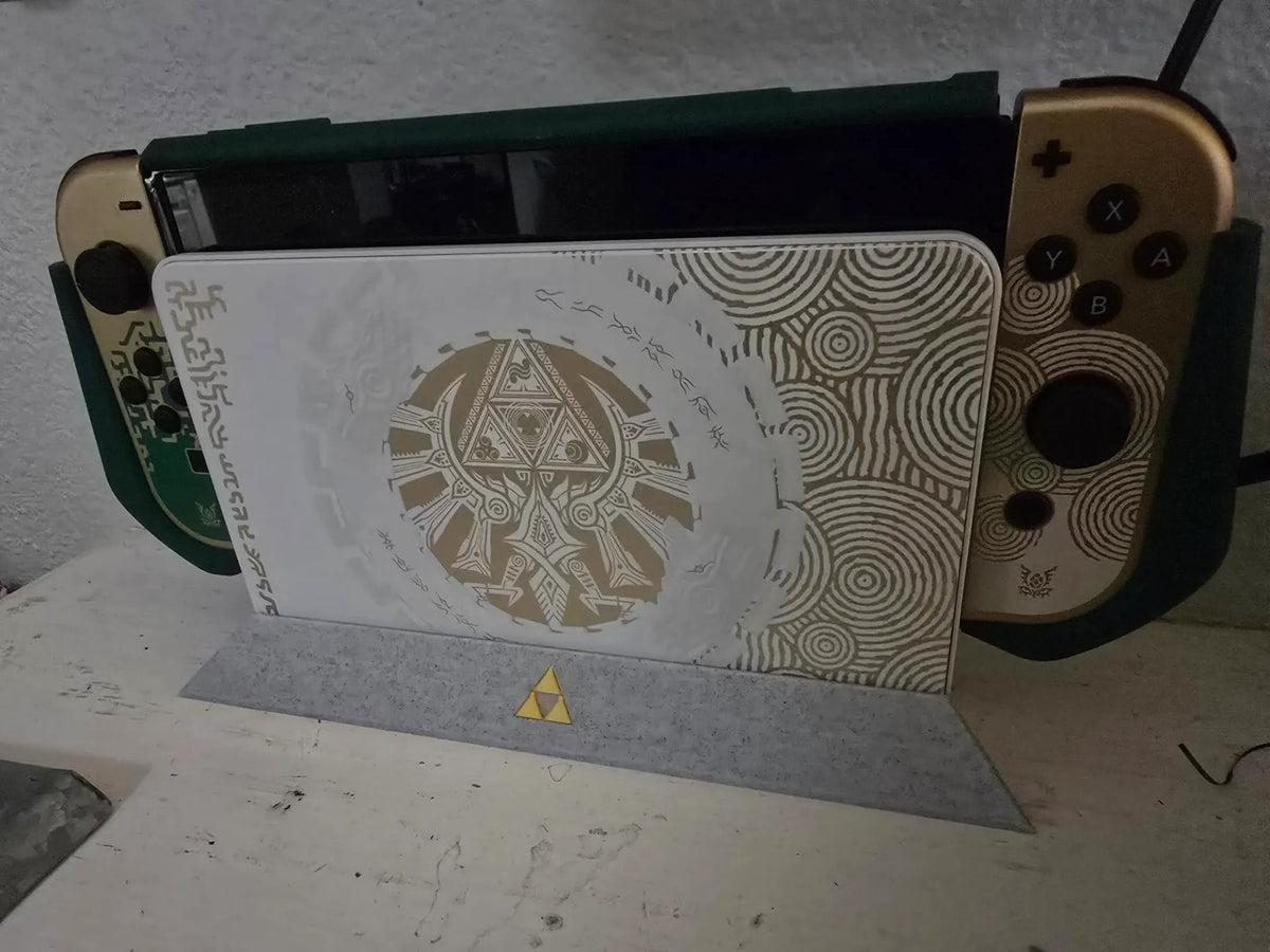 Support de station d'accueil Nintendo Switch avec Triforce - Tech Print