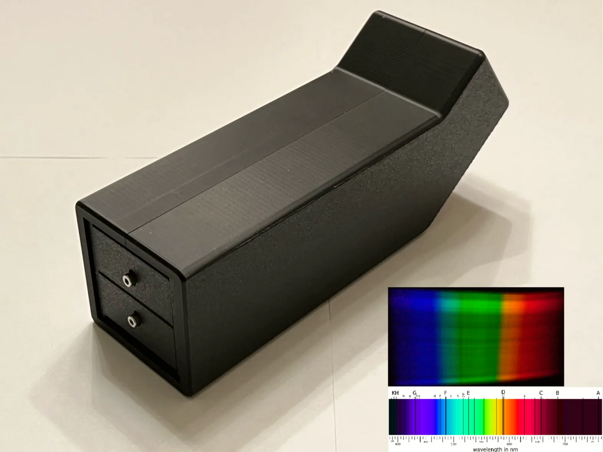 Spectroscope simple - Science Print