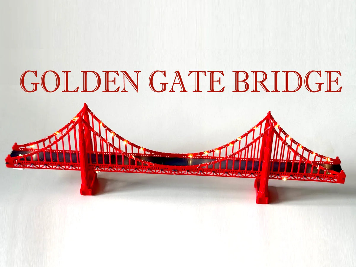 Puzzle 3D - Pont du Golden Gate - Voyage Print
