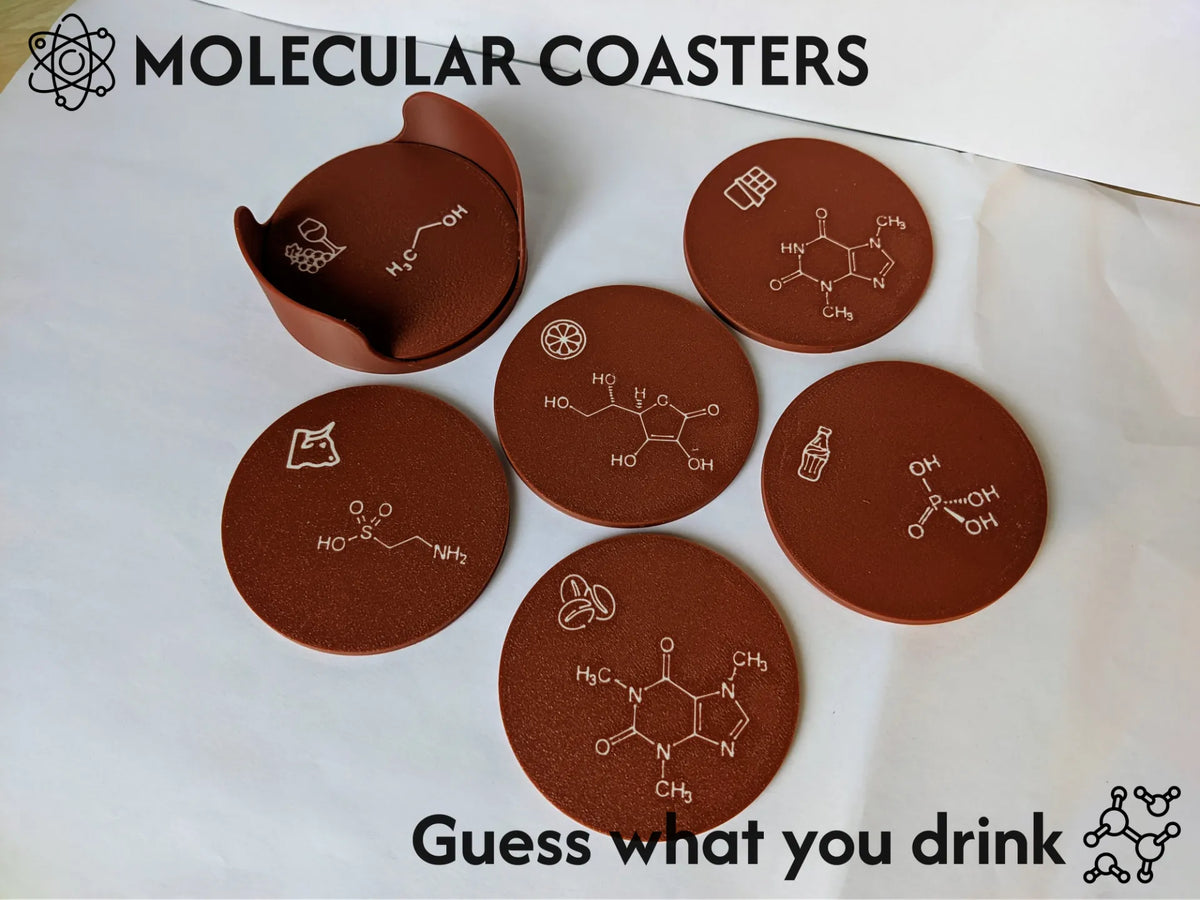 Sous-verres Moléculaires - Science Print