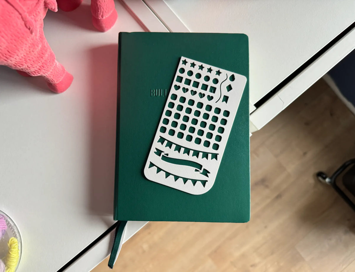 Pochoir pour Journal de Lecture - Voyage Print