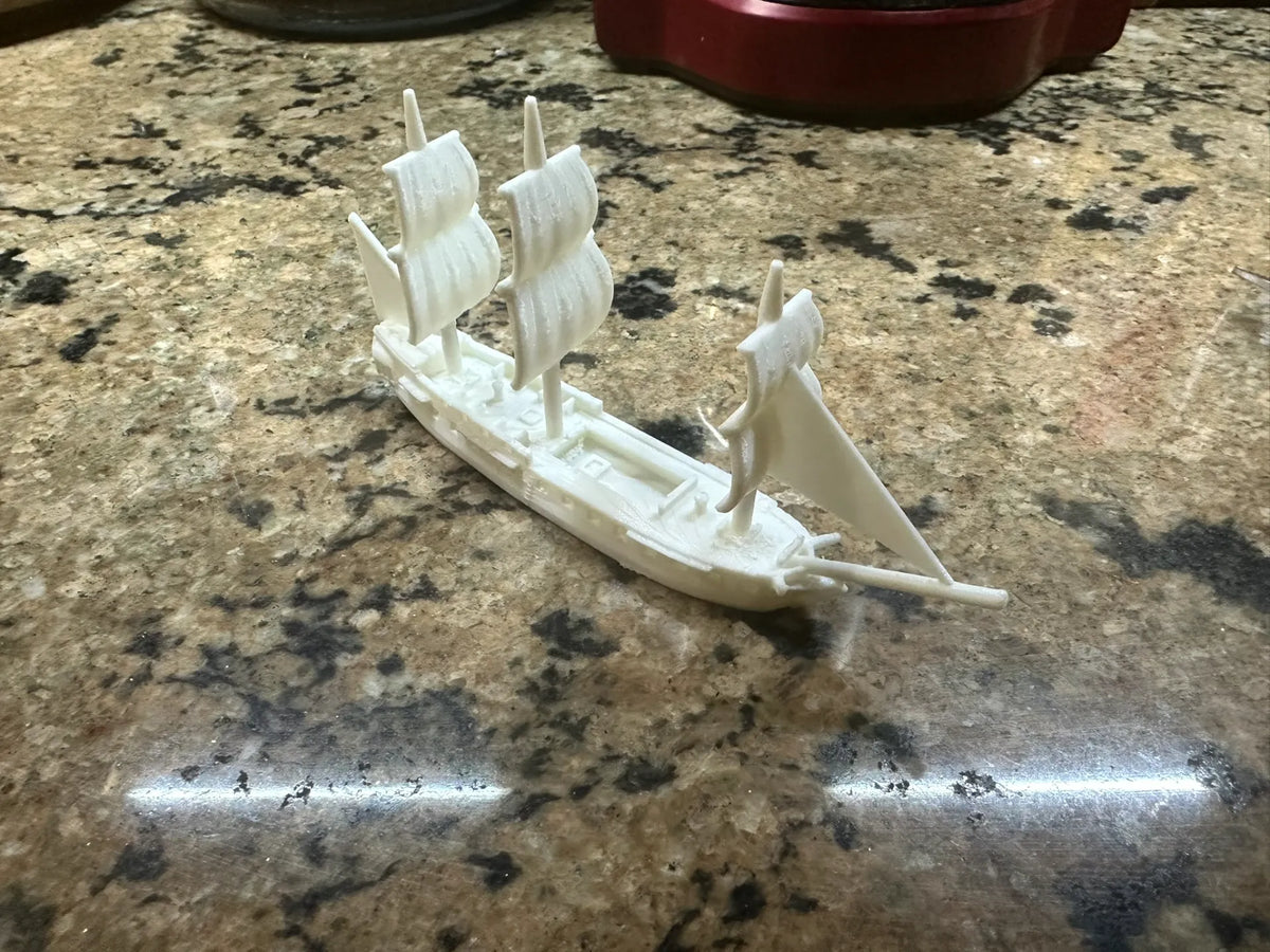 Bateau français - Maquette Print