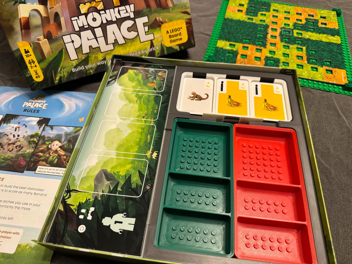 Organiseur/Insert pour le jeu de société Monkey Palace - Jeux Print