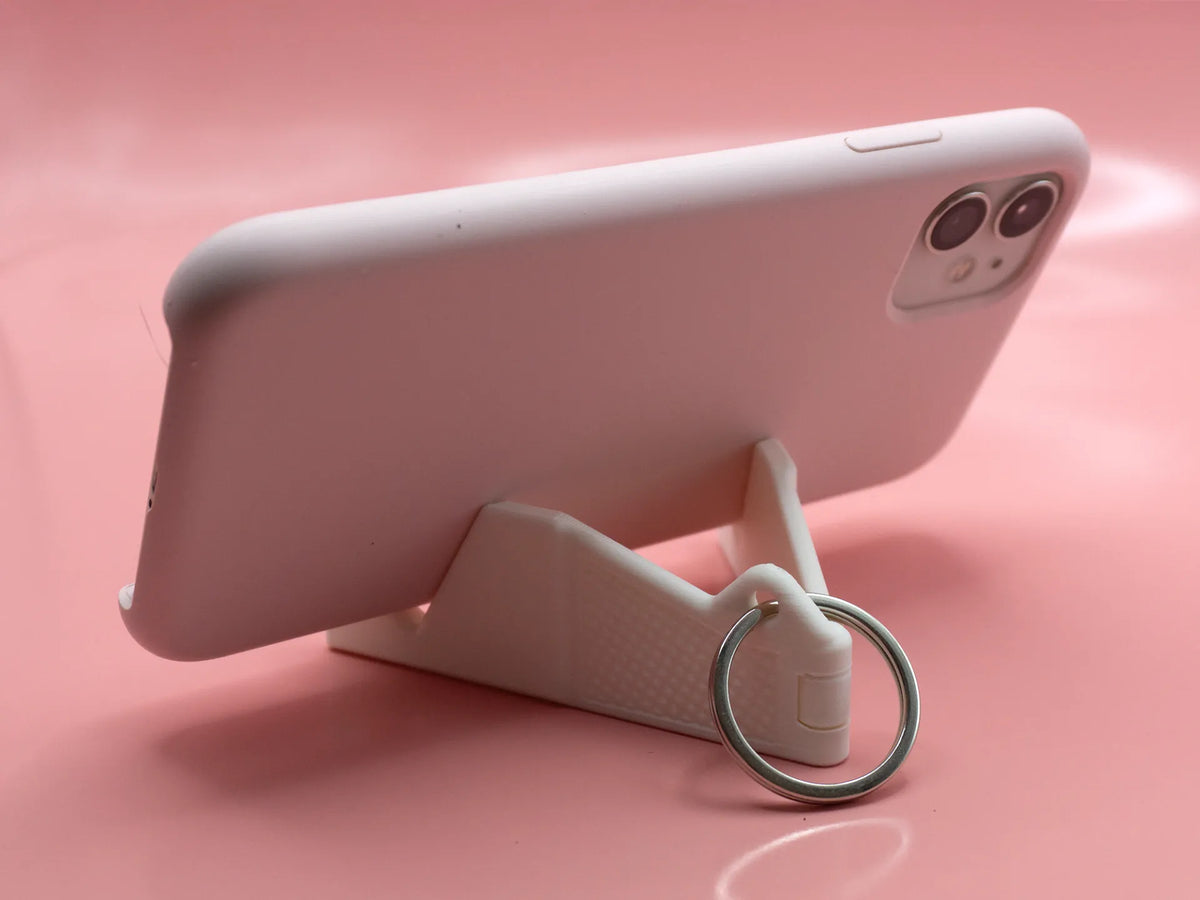 Support Téléphone Pliable de Voyage par Pork3D.com - Voyage Print