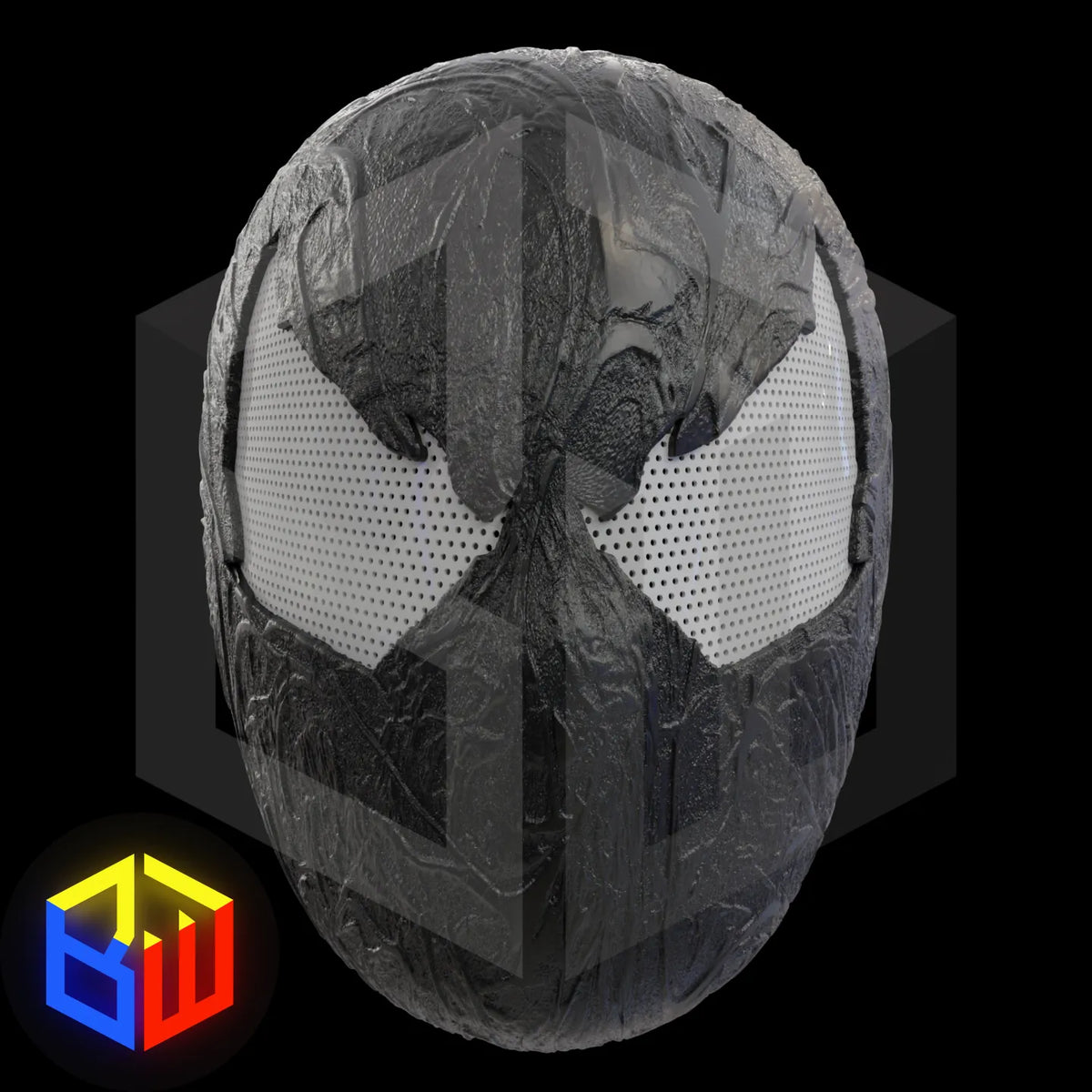 Casque symbiote Spider-Man PS5 - Cosplay Print