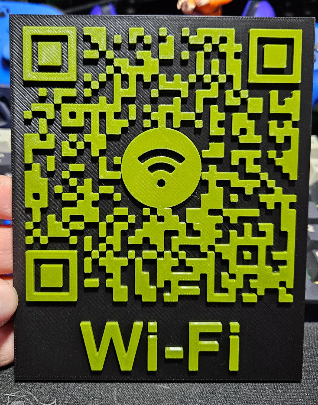"Code QR WiFi" - NFC Print