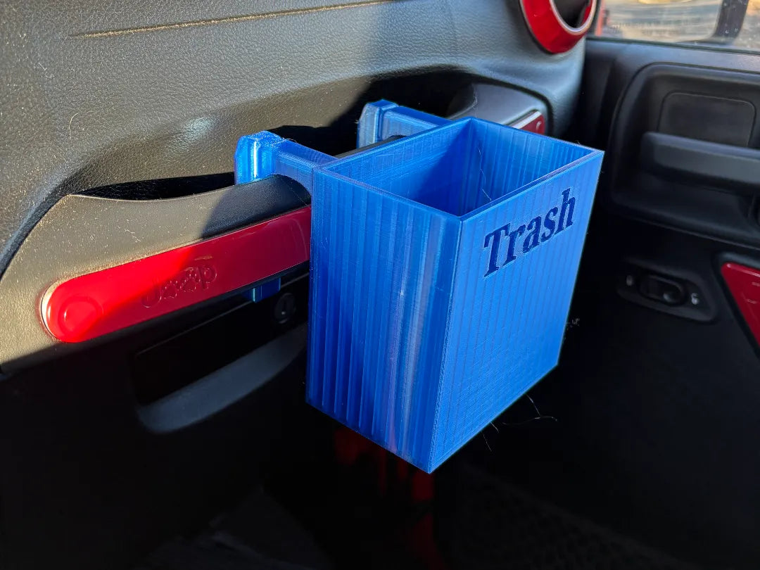 Poubelle de voiture pour poignée de tableau de bord côté passager - Auto Print