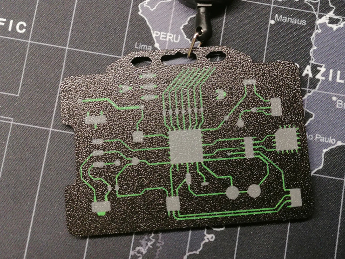 Conception de porte-carte d'identité à circuit électronique - NFC Print