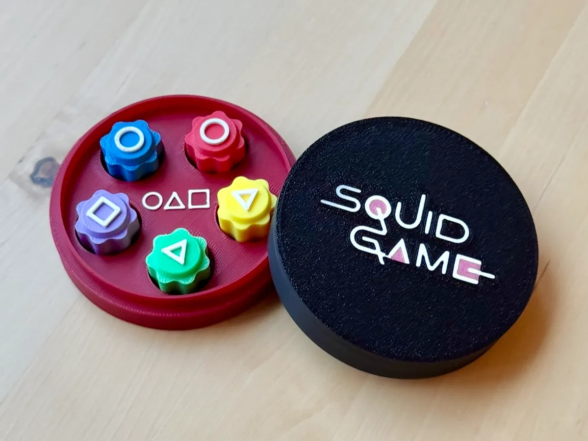 Jeu de Gonggi - Squid Game – modèle 2 - Geek Print