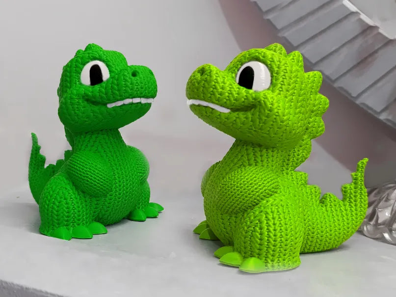 Adorable Dino Tricoté - Maquette Print