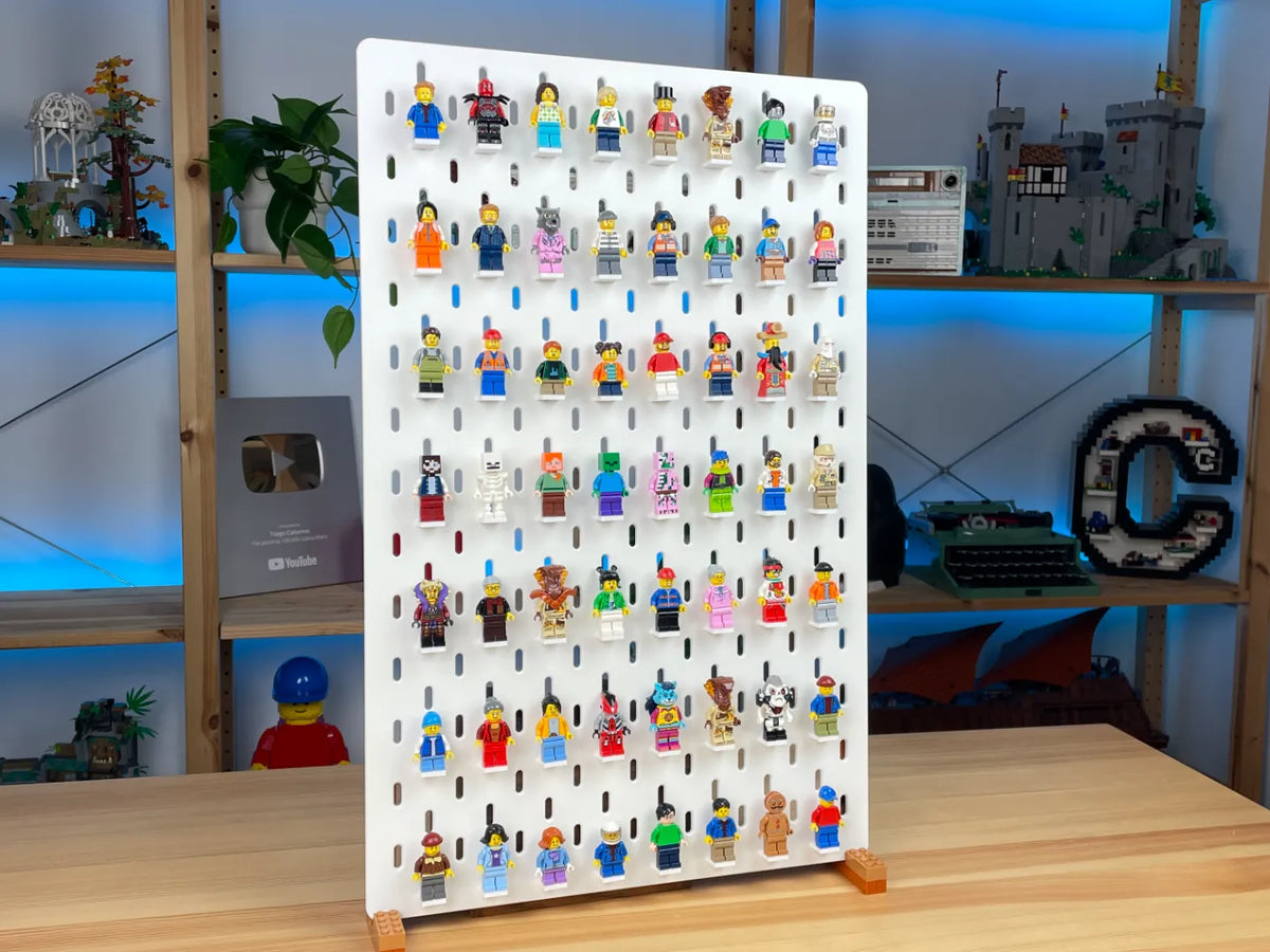 Plaque pour figurine LEGO compatible avec IKEA Skadis - Figurine Print