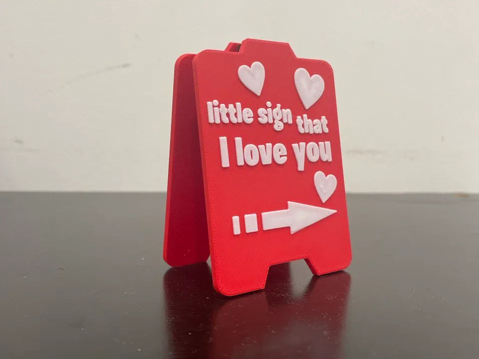 Petit signe que je t'aime - Fêtes Print