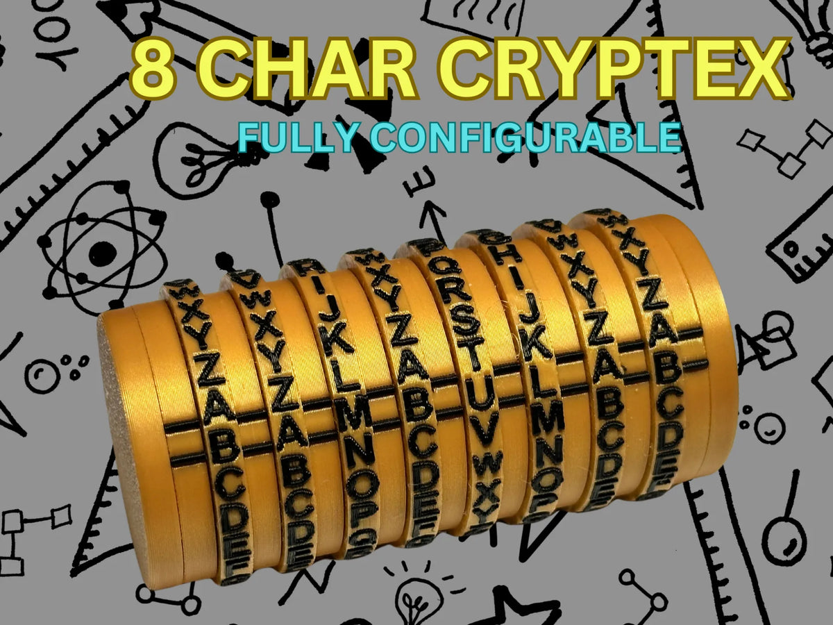 Cryptex à 8 caractères - Cadeau Print
