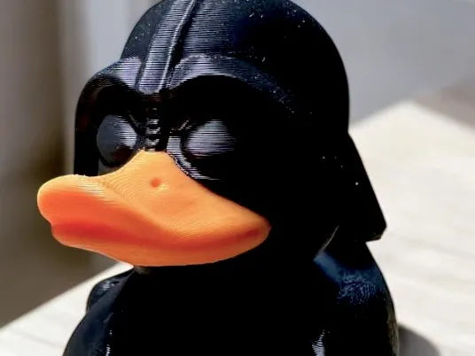 Canard en caoutchouc Darth Vader Jouet amusant Star Wars Ducky - Bébé Print