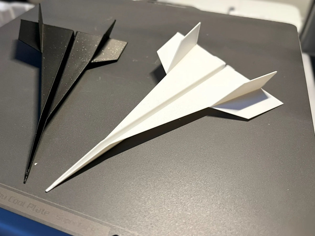 Avion en papier Tornade - Maquette Print