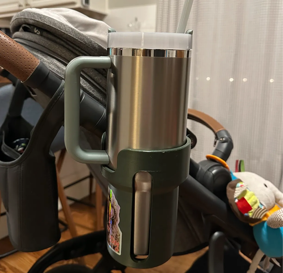Porte-gobelet pour poussette Uppababy Vista + Nuna Trvl - Bébé Print