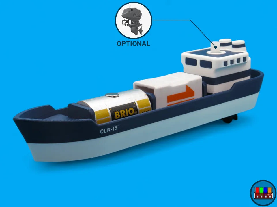 Cargo compatible Brio: navire porte-conteneurs - Maquette Print