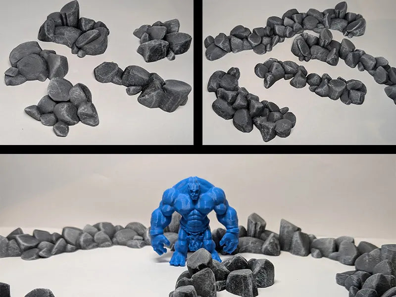 Formations rocheuses - Terrain JDR - Jeux Print