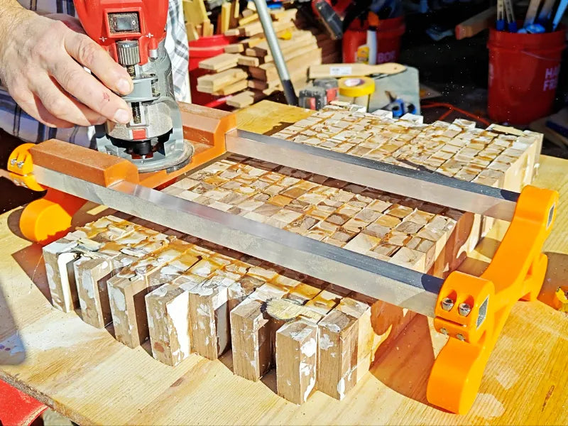 Gabarit de rabotage/aplanissement de planches/planches à découper M18 - Atelier Print