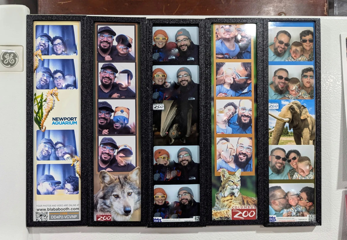 Cadre photo pour photomaton – modèle 2 - Fêtes Print