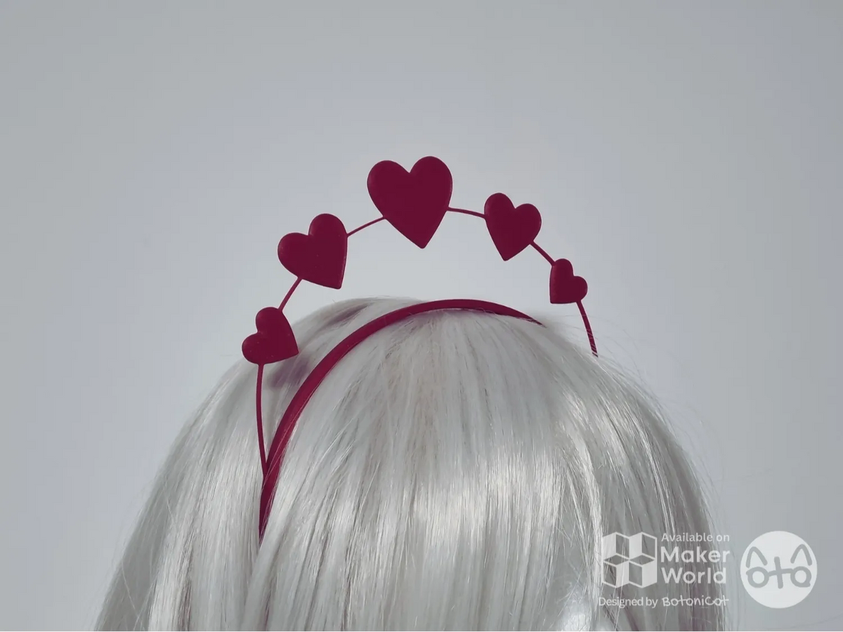 Bandeau : Couronne de cœurs - Cosplay Print