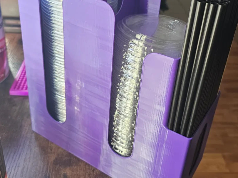 Gobelet, couvercle et support pour paille - Cuisine Print