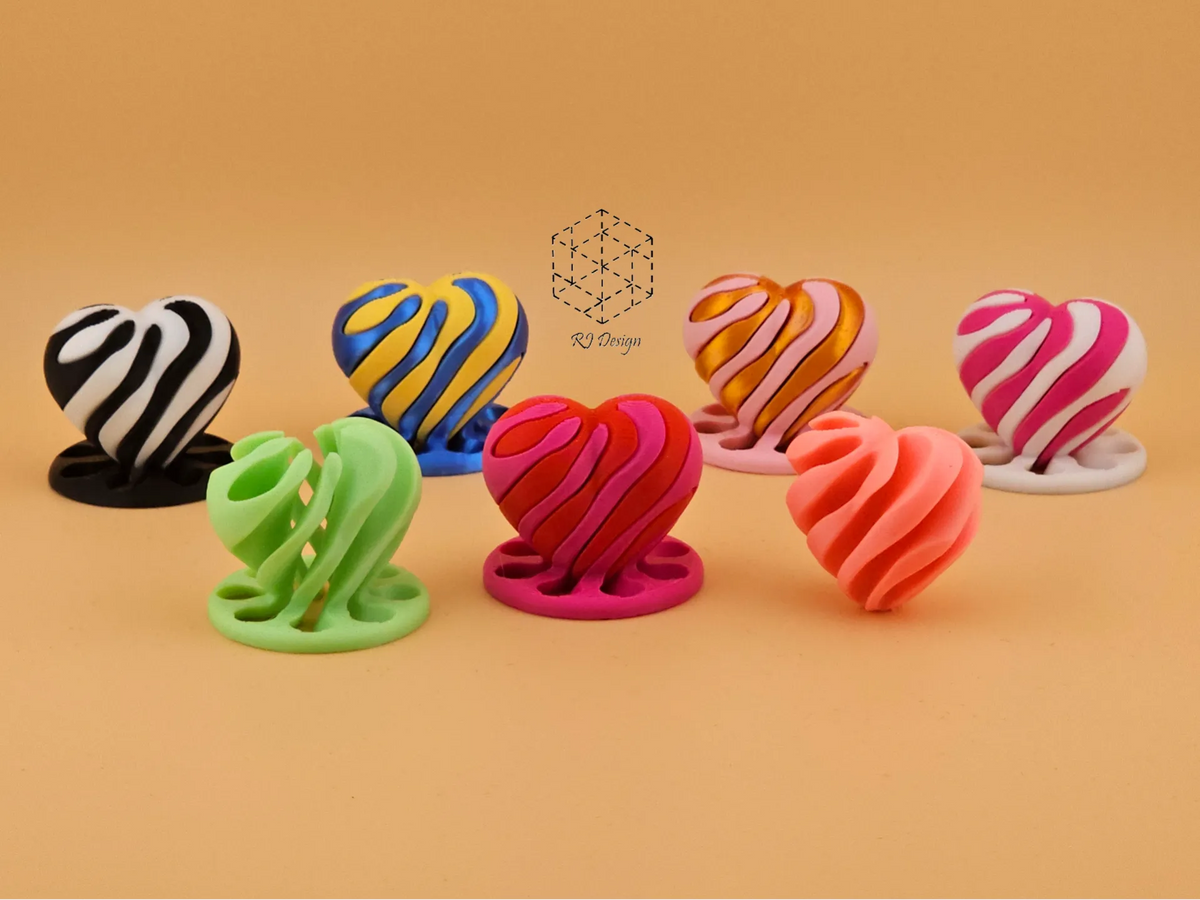 Série - Passe-Partout Cœur Entortillé - Fêtes Print