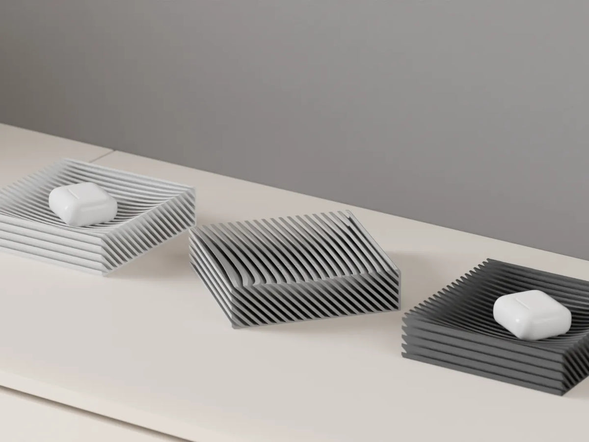 Plateau de rangement polyvalent. Bol de rangement pour AirPods satisfaisant - Voyage Print