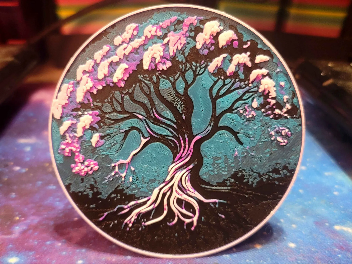 Sous-verre Arbre de Vie Mystique Hueforge - Art Print