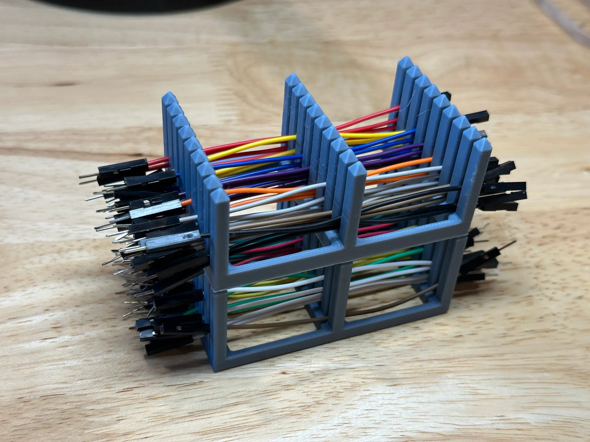 Support empilable pour fils de breadboard Arduino - Tech Print
