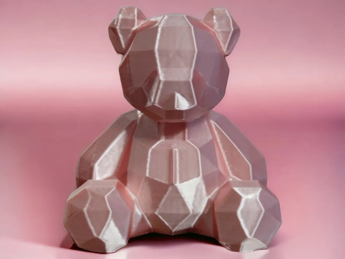 Sculpture d'ours géométrique - Art Print