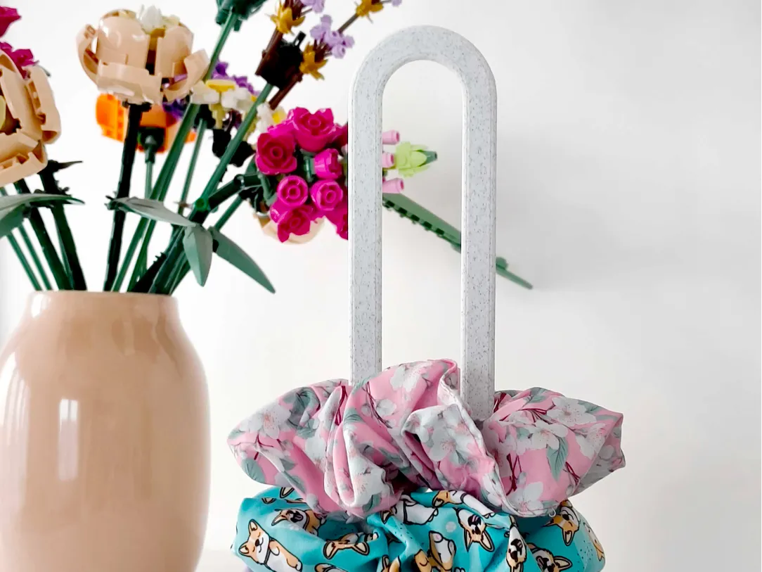 Support/porte-chouchou - Rangement élastique à cheveux - Beauté Print