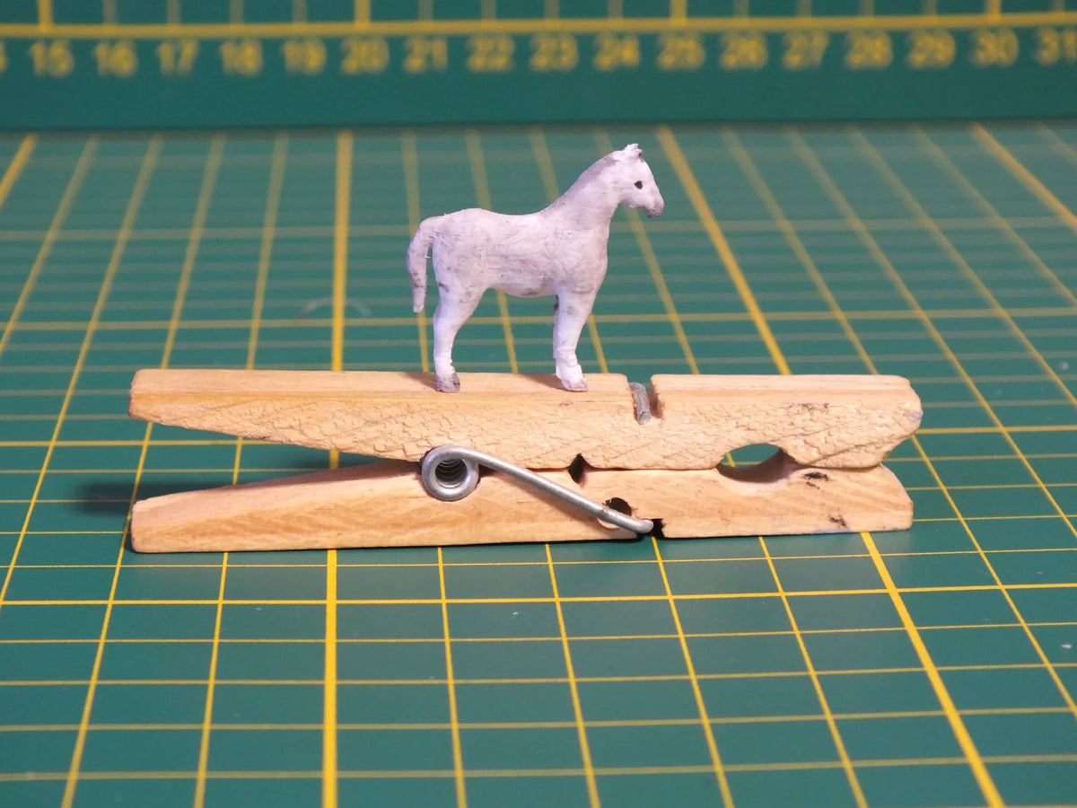 Cheval à l'échelle HO (1:87) - Maquette Print