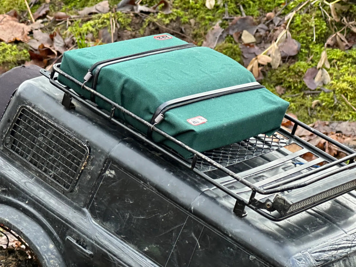 Miniature de tente de toit Overlander pour modèles RC 1:10 - Voyage Print