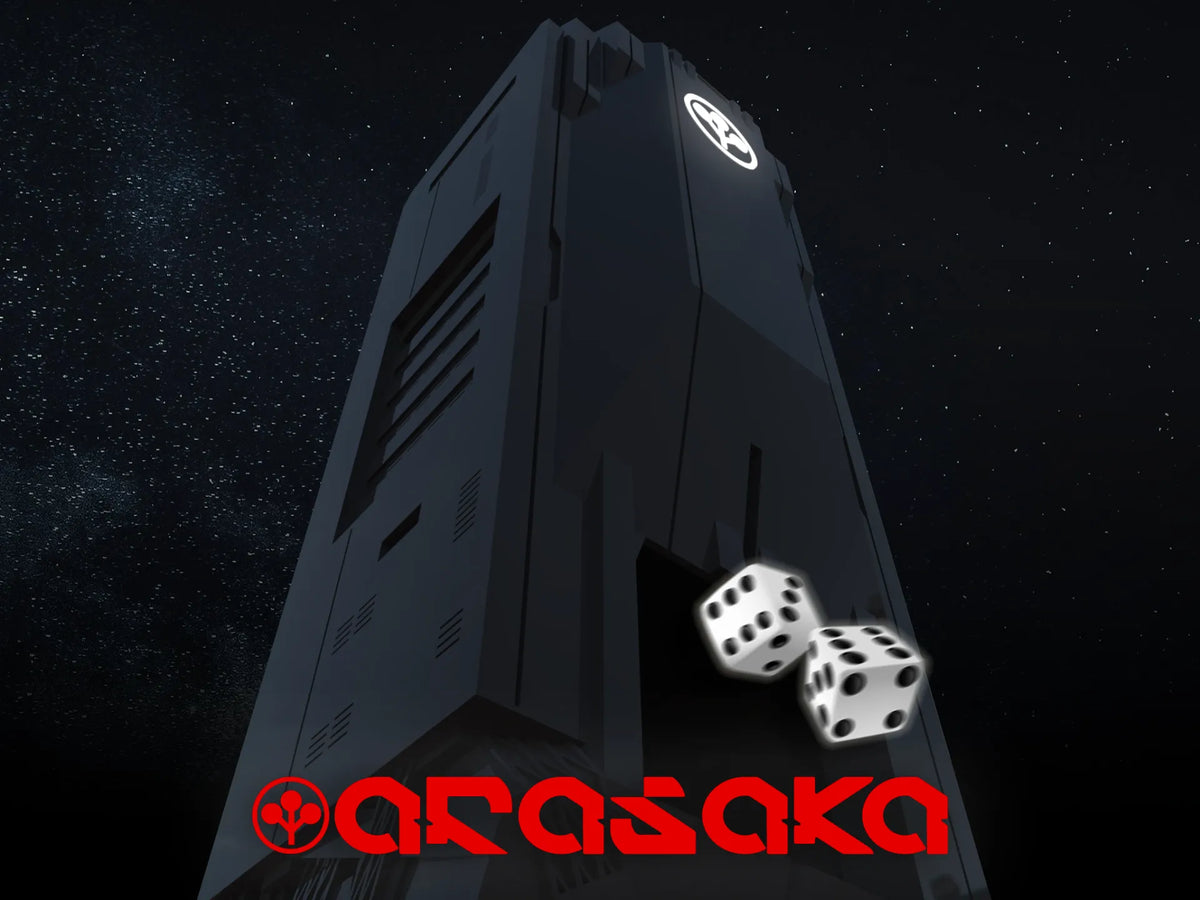 Tour de dés Arasaka, Cyberpunk 2077 - Geek Print