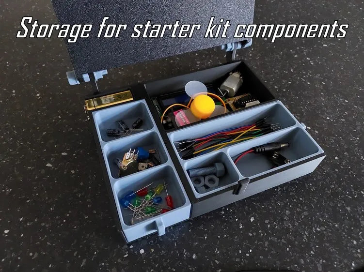 Module d'extension de stockage pour station de travail Arduino modulaire - Tech Print