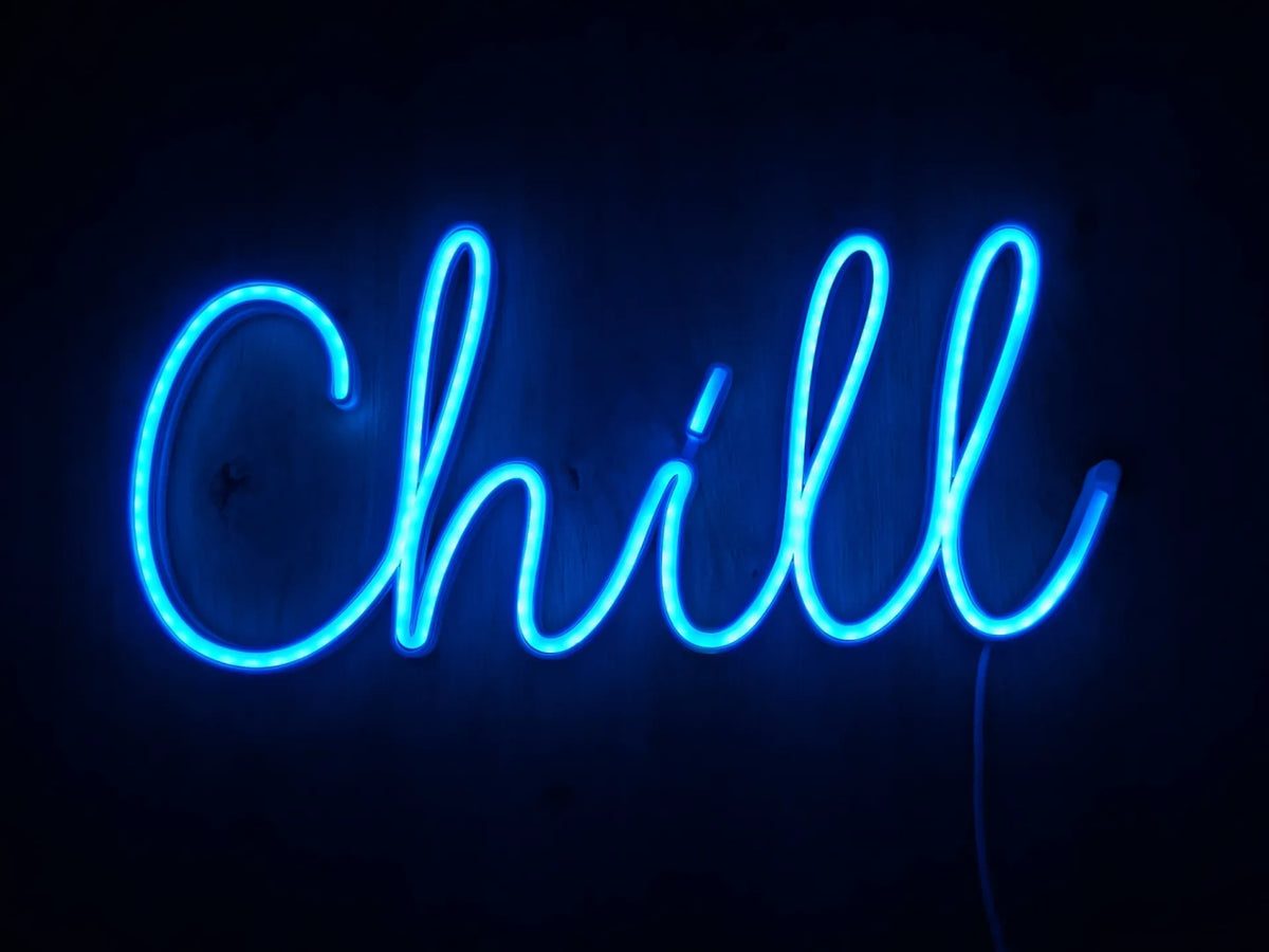Néon LED Chill - Lumière Print