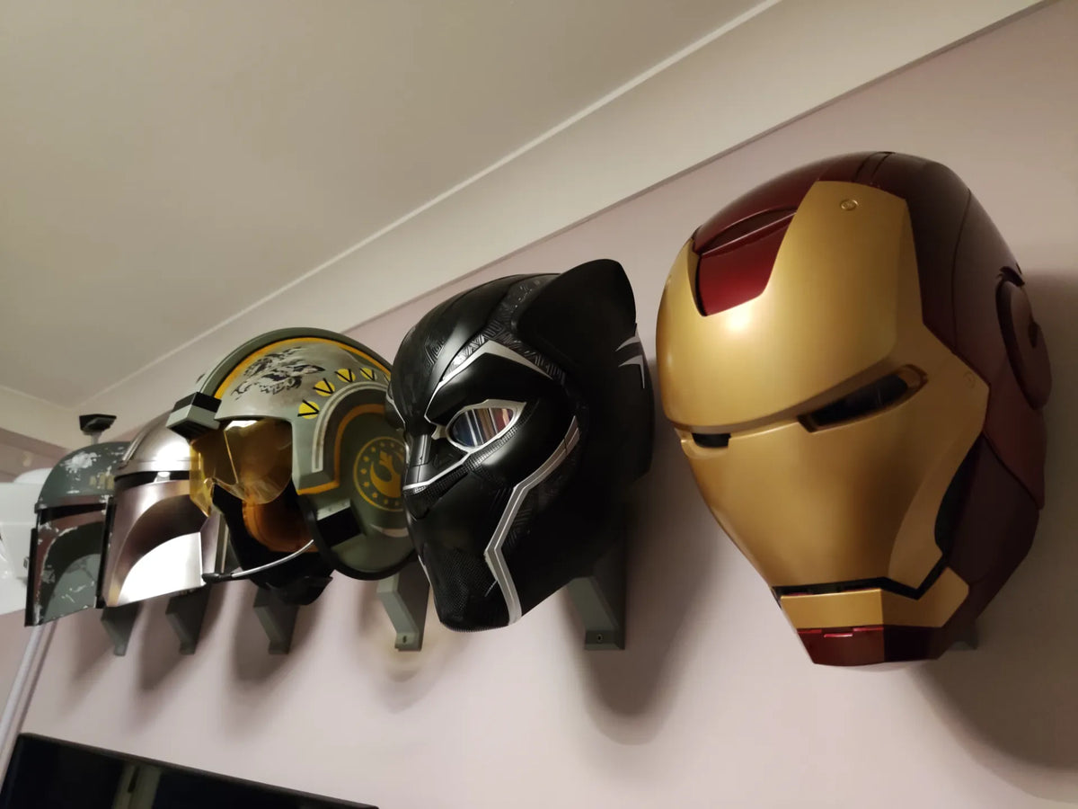 Support mural pour casques Star Wars Black Series et Marvel Legends - Geek Print