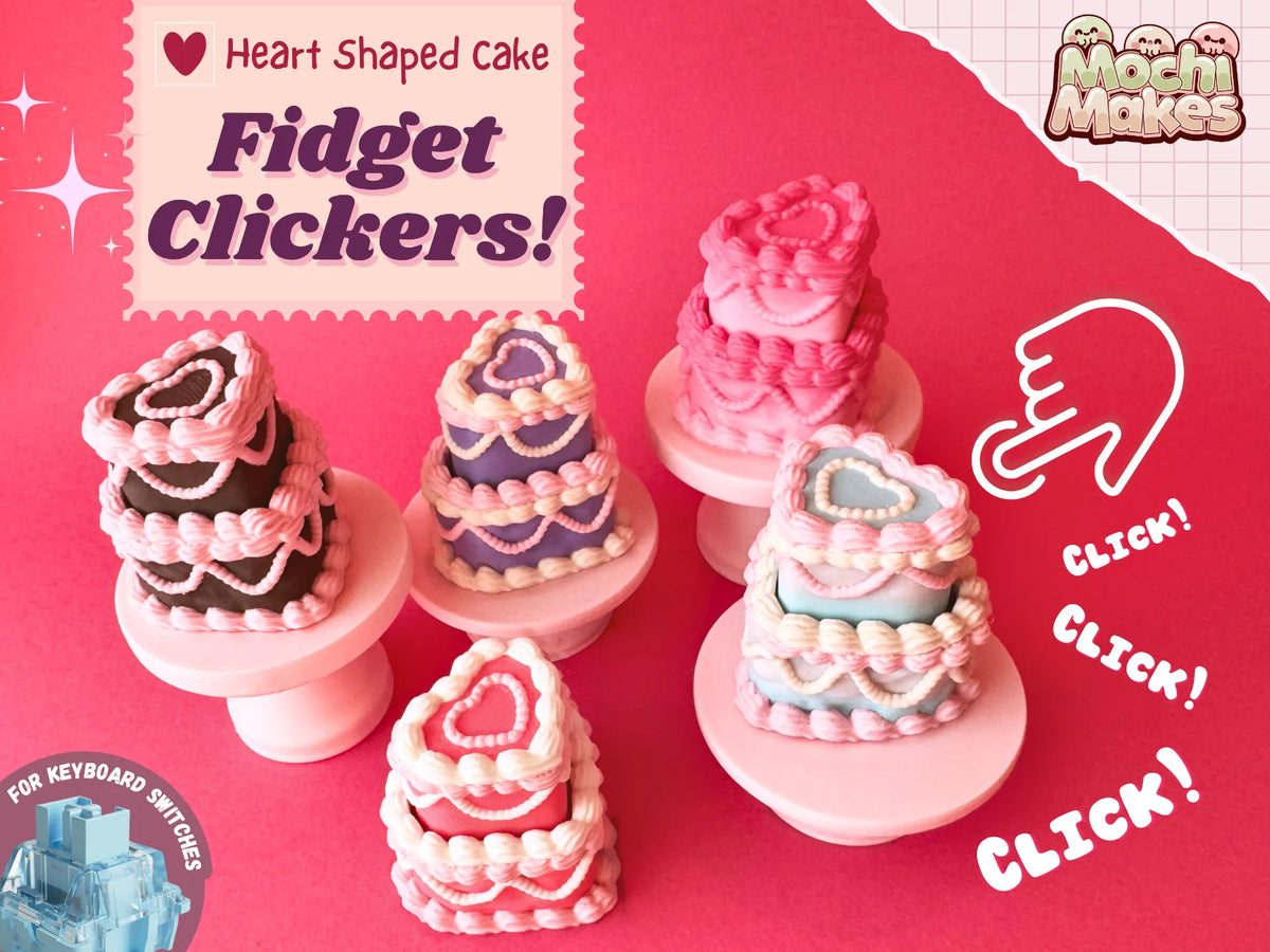 Clavier anti-stress en forme de gâteau - Jeux Print