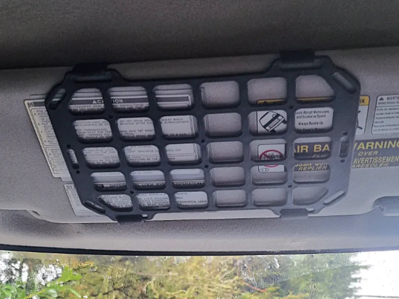Panneau Molle, organiseur pare-soleil, organiseur Molle - Auto Print