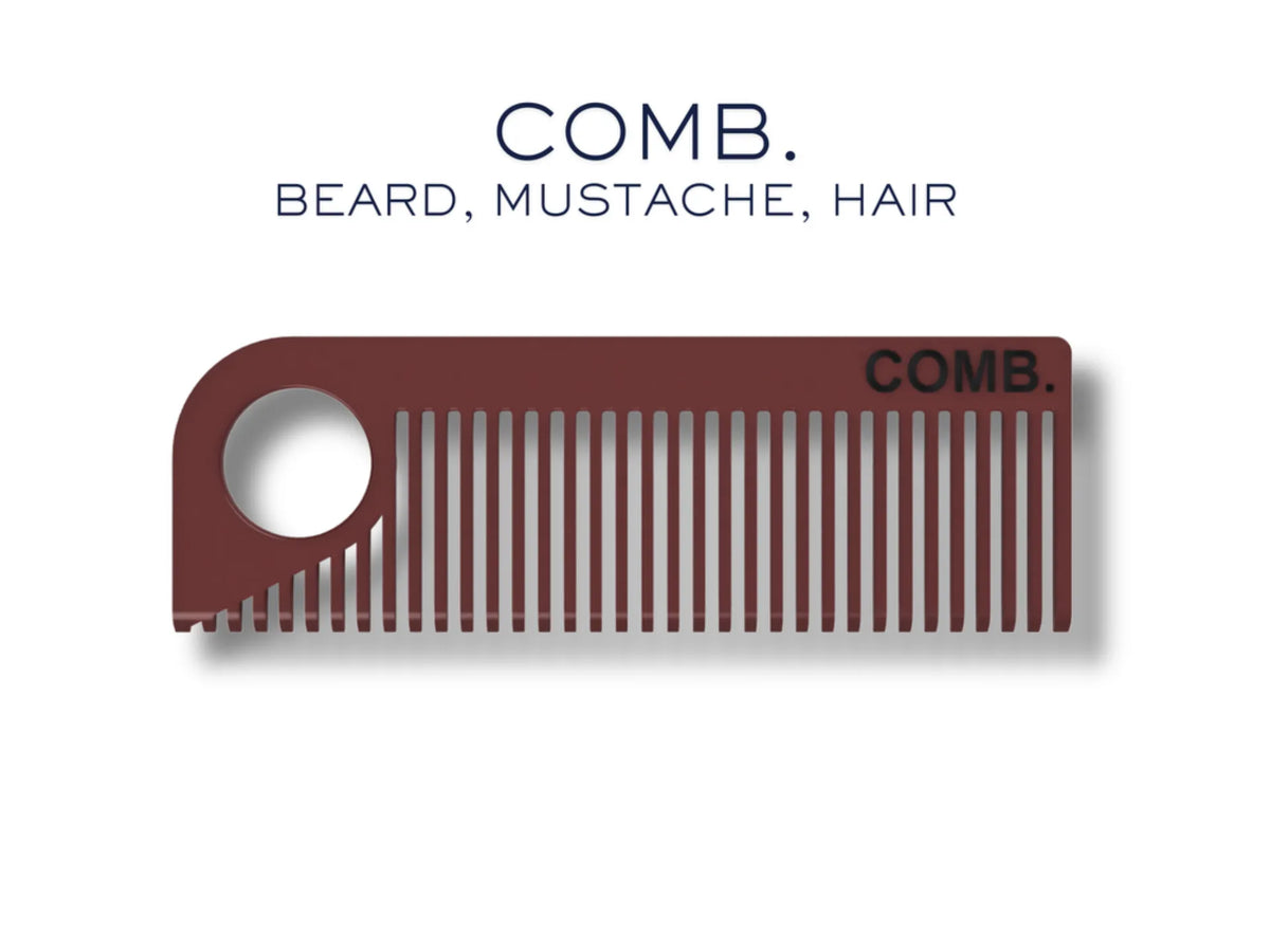 Peigne. Barbe - Cheveux - Beauté Print