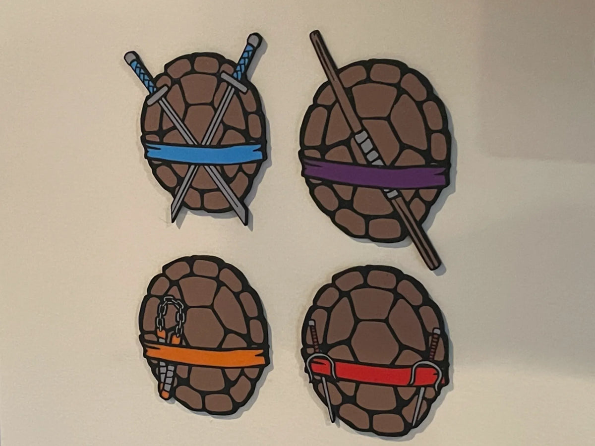 Art mural Tortues Ninja / TMNT / Décoration / Chambre d'enfant - Bébé Print