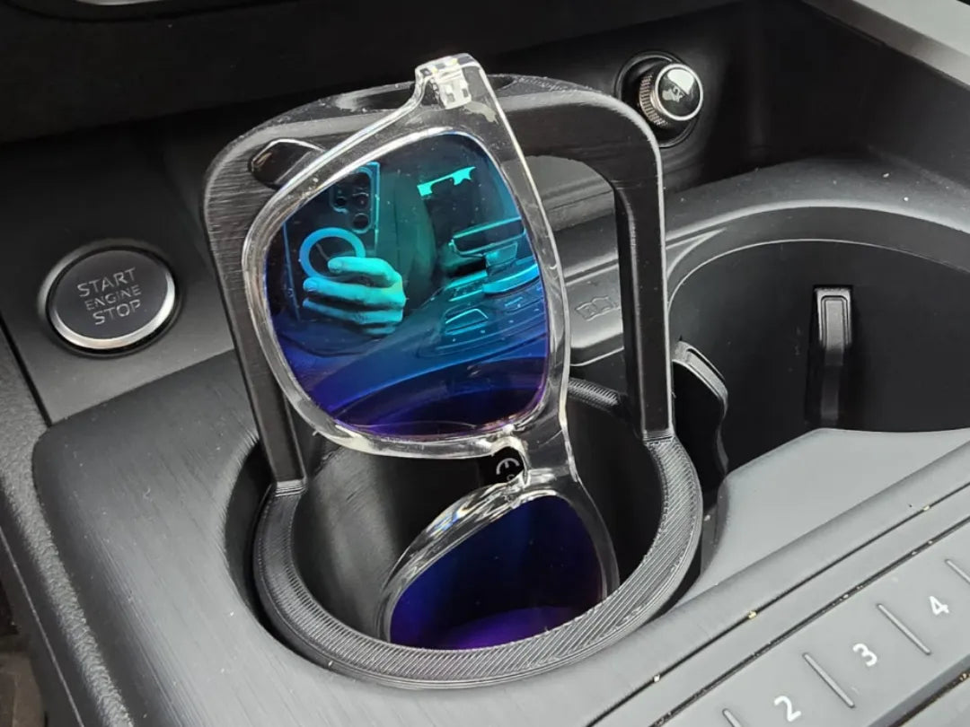 Support à lunettes de soleil pour porte-gobelet de voiture - Auto Print