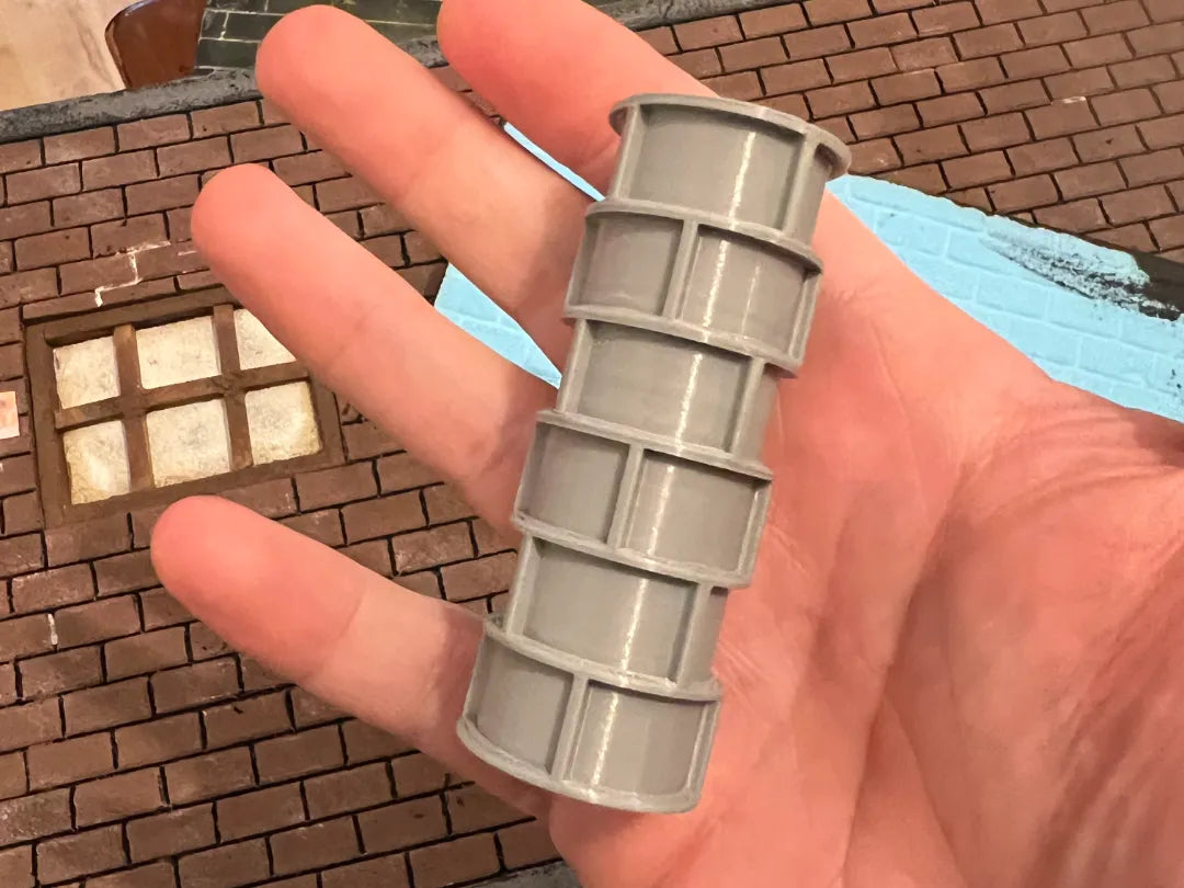 Rouleau à briques à l'échelle 1:12 pour la construction de dioramas - Maquette Print