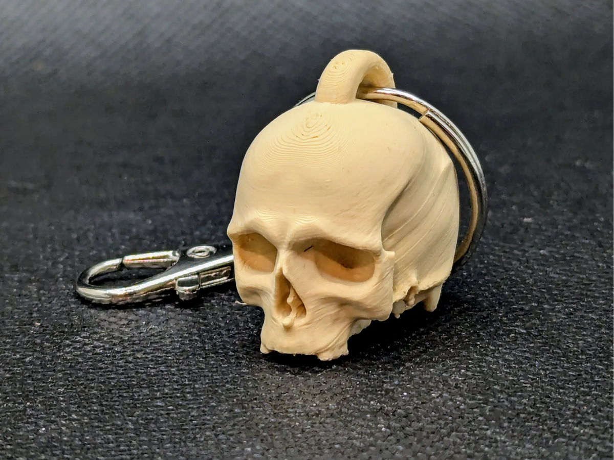 Porte-clés/pendentif crâne - Bijoux Print