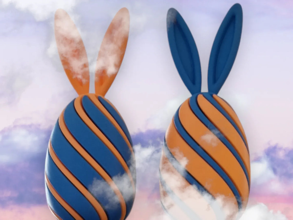 Hélice œuf de Pâques pour fidget - Fêtes Print