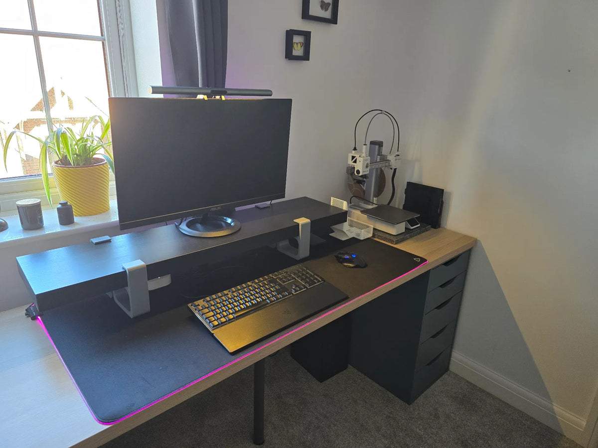 Rehausseur d'écran/support de moniteur pour étagère Lack Ikea - Bureau Print